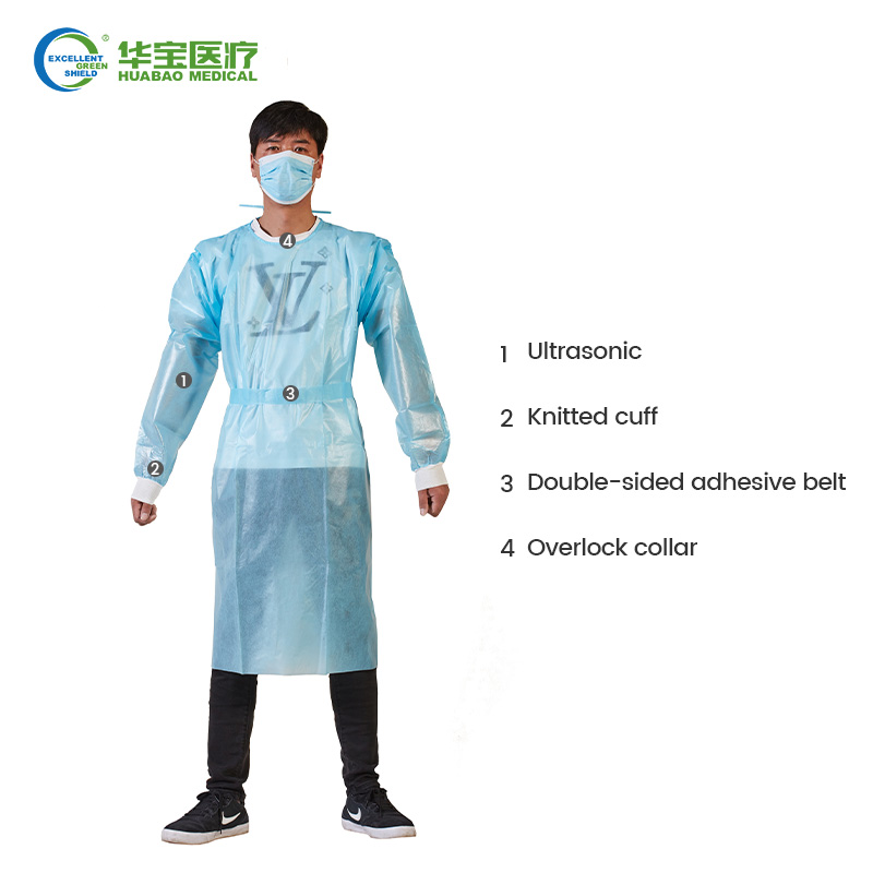 Ultrasonic Isolation Gown